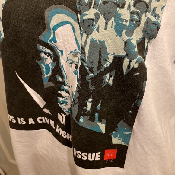 MLKJ graphic tshirt | medium | white - Picture 3 of 4